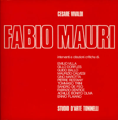 Fabio Mauri 1959-1969